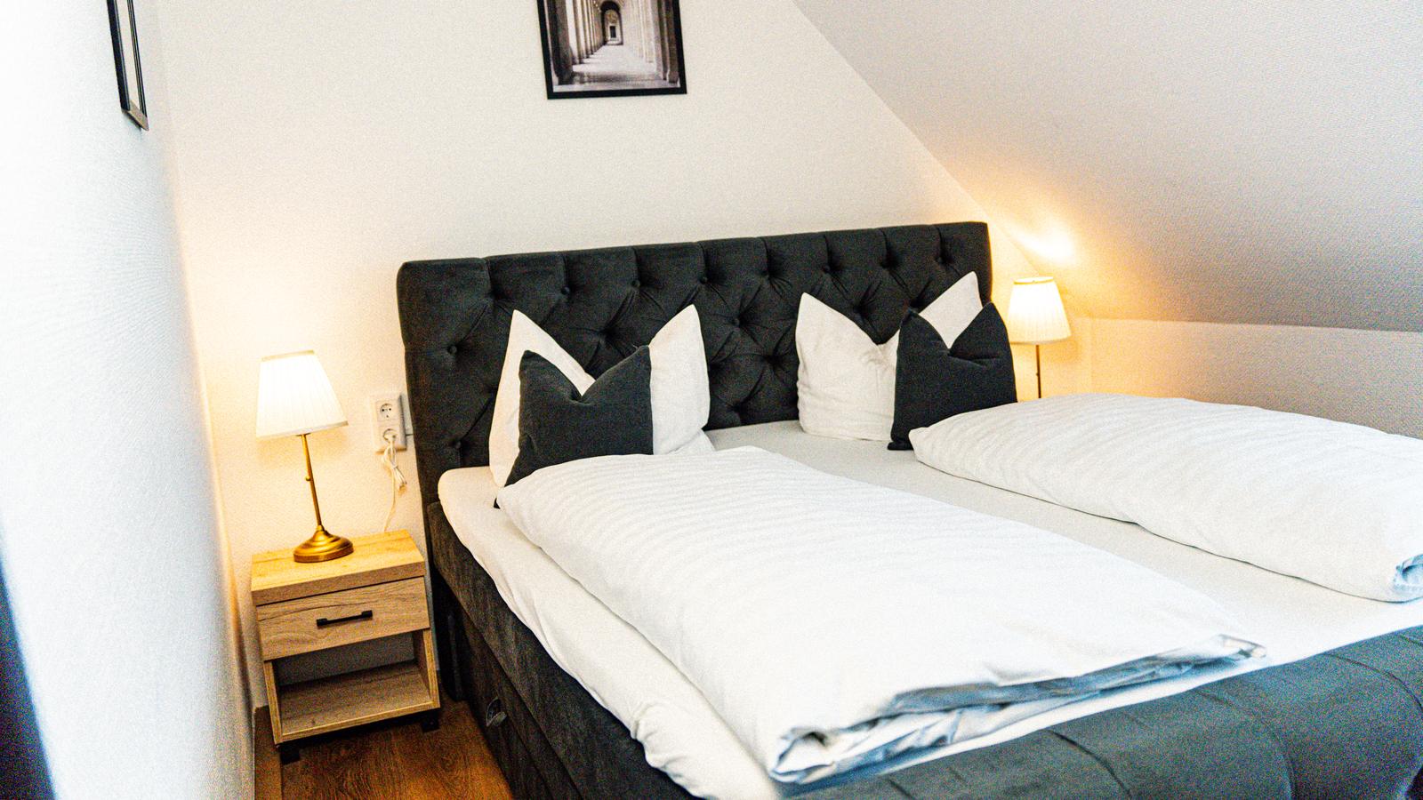 Komfortable Zimmer im Hotel National